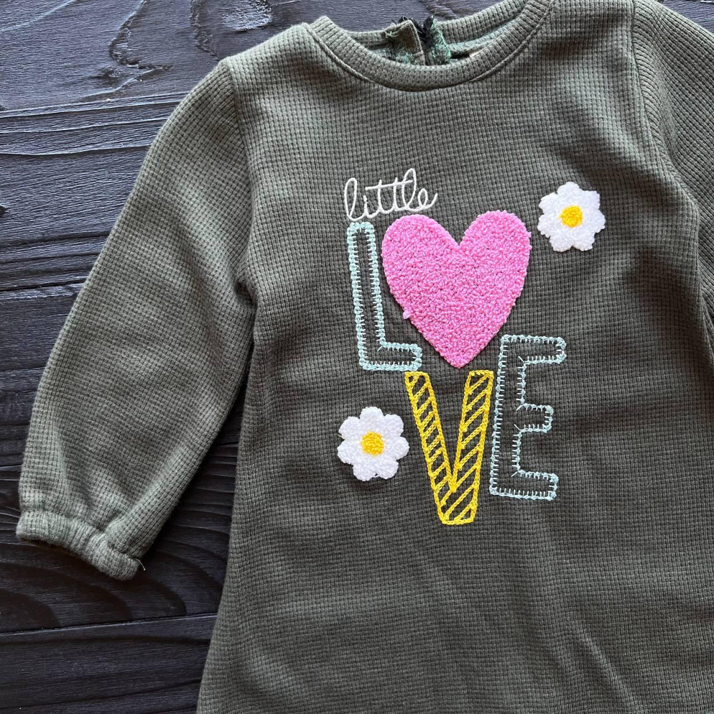 Дитяча сукня Lilax Хакі, 18-24міс (86-92см) Київ - фото 2