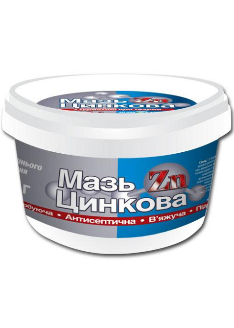 Мазь Цинковая 10% 200 г O.L.KAR. Винница - изображение 1