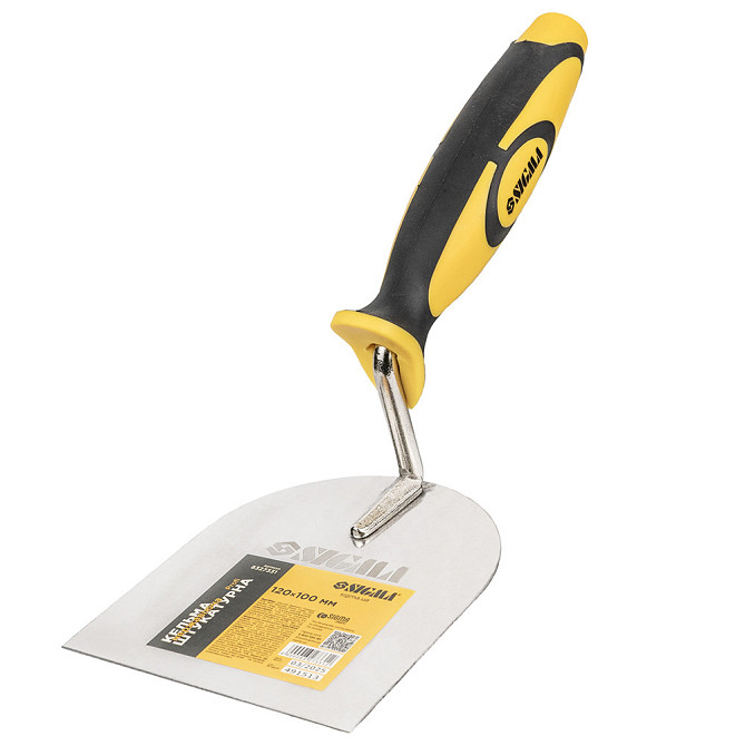 Кельма неіржавка штукатурна Profi 120×100 мм SIGMA (8327331) Київ - фото 5