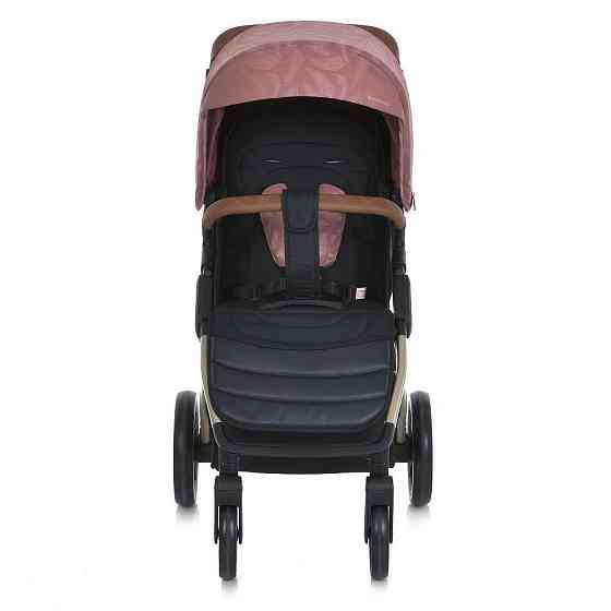 Коляска дитяча EL CAMINO DYNAMIC PRO Special Pink прогулянкова з чохлом та дощовиком Рожева з пір'ячками (ME 1053G-2) Чернігів
