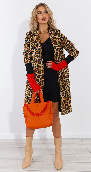 Легке пальто цікавого крою (52) Київ - фото 1