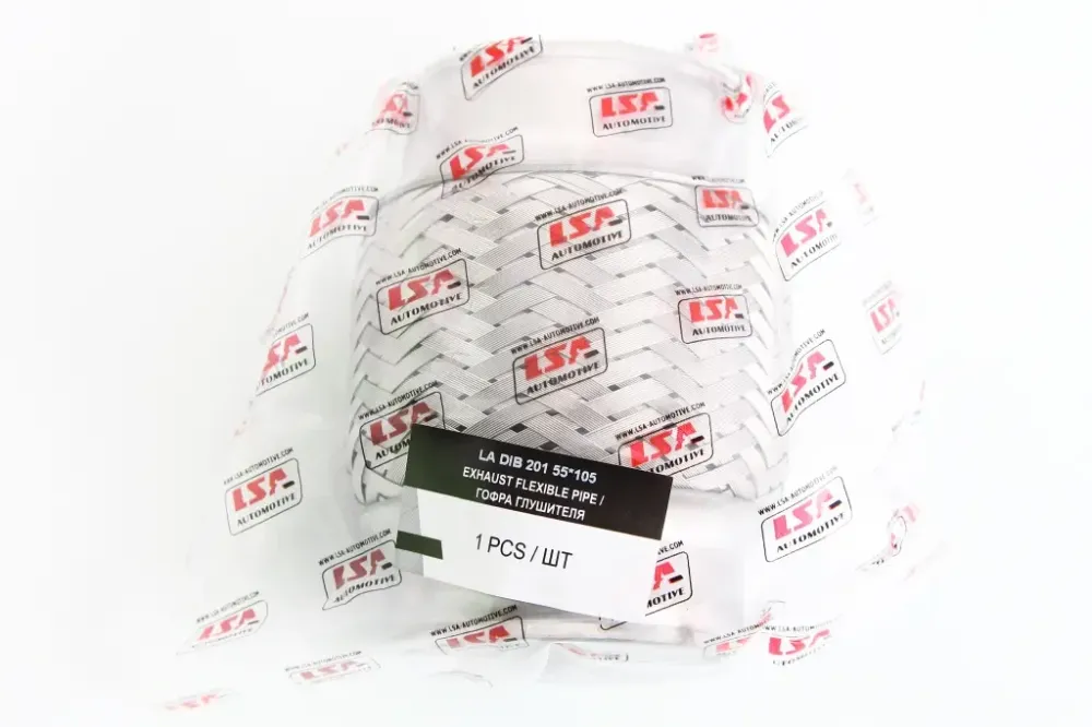 Гофра глушника 55* 105 3-шарова LSA Вінниця - фото 3