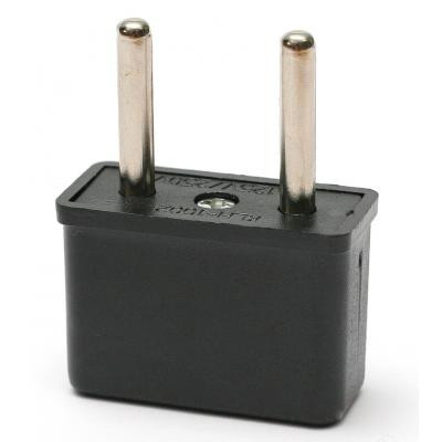 Перехідник PowerPlant сетевой 220В EU/US черный (DV00DV0022) Вінниця - фото 2
