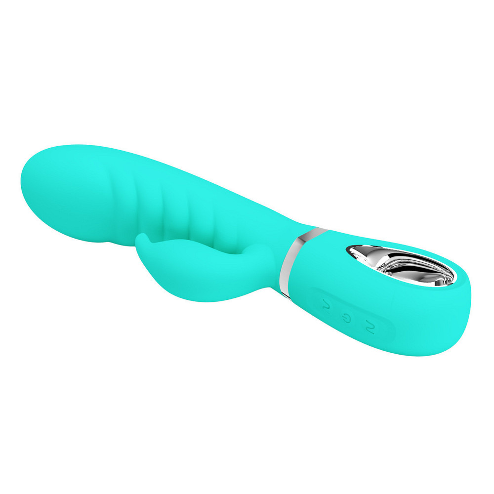 Ребристый вибратор Pretty Love - Prescott Green, BI-014635-4 Sex Aura Киев - изображение 8