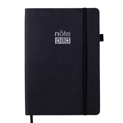 Книга записная Buromax RESPECT А5 96 листов точка, черный (BM.295308-01) Винница - изображение 1