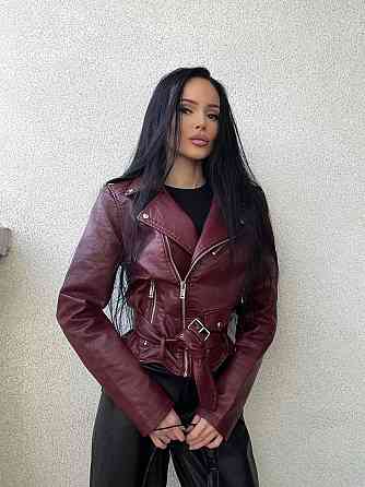 Куртка косуха жіноча Бордовий M Харків