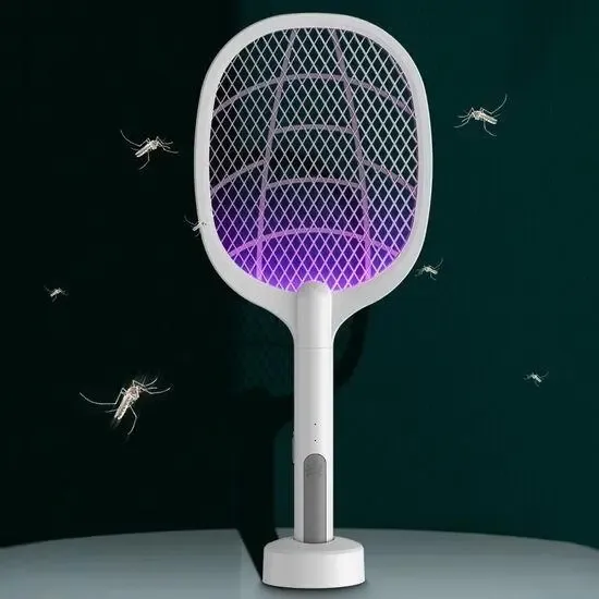 Электрическая мухобойка-ловушка ELITE LUX EL-2062 (KLZ918) с УФ-лампой и USB-портом для зарядки Белая Коломия