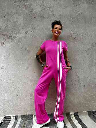 Жіночий стильний повсякденний комбінезон турецька двонитка Одеса