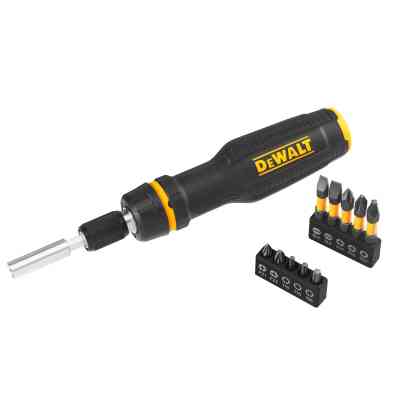 Викрутка DeWALT FULL FIT Telescoping, зі змінними бітами, 10 біт (DWHT68001-0) Вінниця