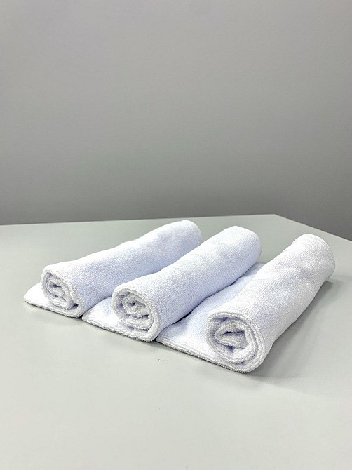 Серветка махрова Ideal Textile 30х50 см 450 г/м2 біла (56860695) Чернівці - фото 3