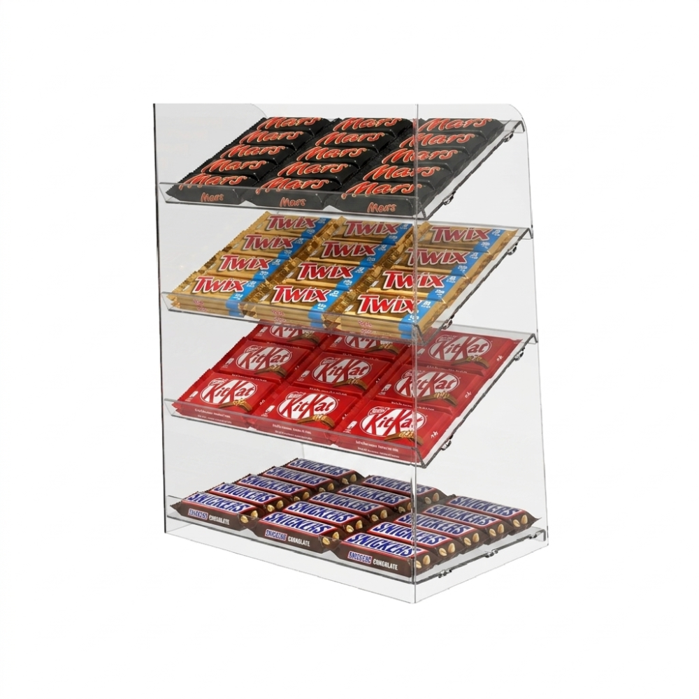 Підставка вітрина EKOSTAR 4 полиці 300х200х400 Київ - фото 1