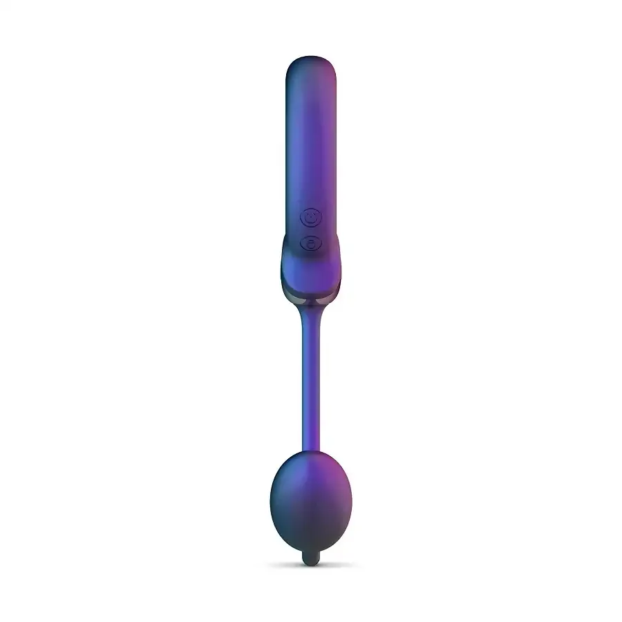 Ерекційне віброкільце з віброяйцем Hueman - Eclipse Anal Vibrator Львів - фото 3