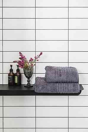 Ecotton Рушник махровий Ecotton 70х140 см високої щільності 550 г/м² сірий Antracite 1 шт. Киев