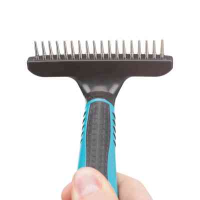 Гребінець для тварин Trixie з коротким зубом 10х15 см (4011905237923) Вінниця