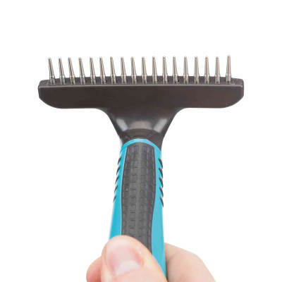 Гребінець для тварин Trixie з коротким зубом 10х15 см (4011905237923) Вінниця - фото 3