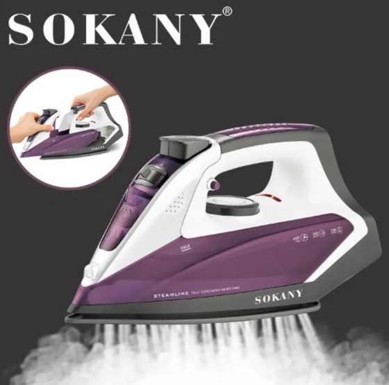 Электрический утюг со съемным баком Sokany AJ-2078 Винница