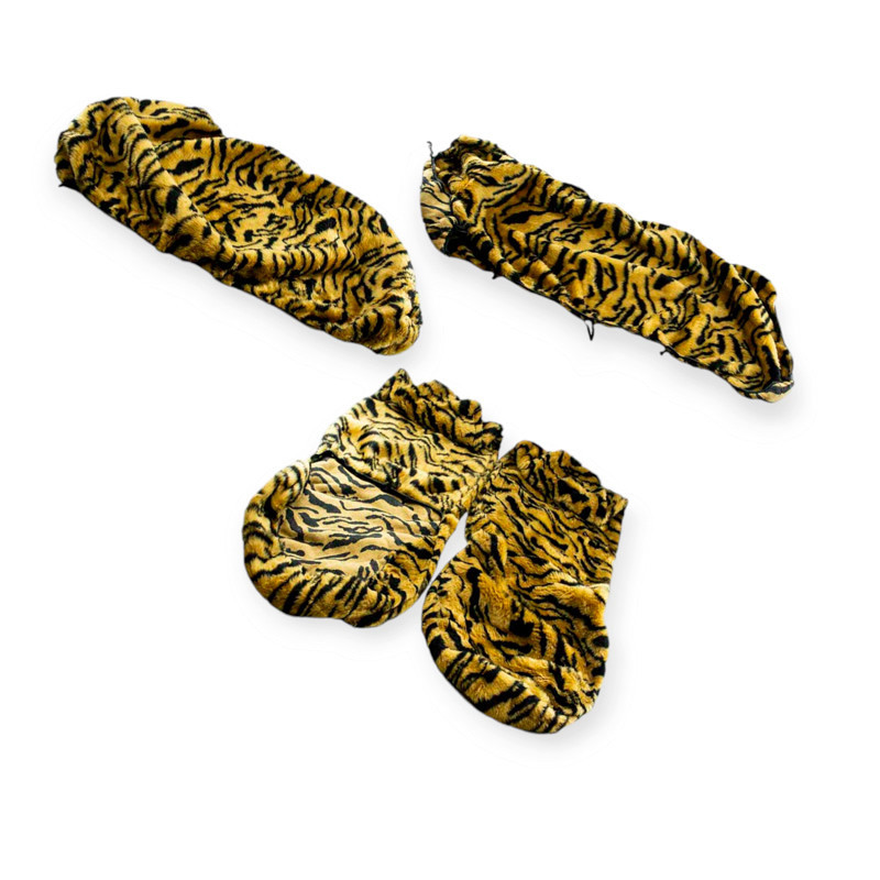 Чохли універс. "хутряні" коричневий тигр №19 салону Мукачево - фото 1