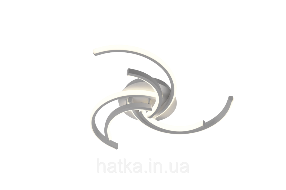 Люстра светодиодная акриловая Sirius LCD3002 WT белая Киев - изображение 3