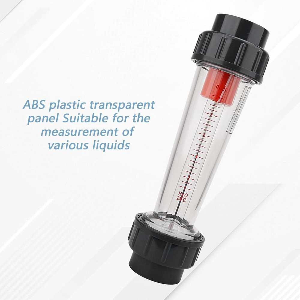 Счетчик расхода жидкости LZS-40(D) пластиковая прозрачная трубка 1-10 м³/ч высокая точность ≤4% ротаметр Киев - изображение 6