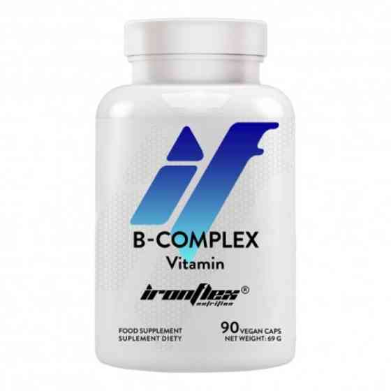 Комплекс витаминов группы B IronFlex Vitamin B Complex 90 caps Луцк