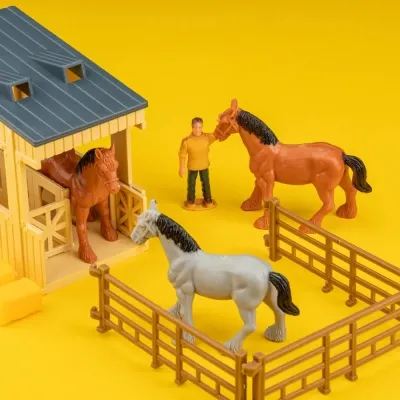 Ігровий набір Otamanko Веселий хутір (вантажівка та стайня з кіньми) (8818K) Вінниця - фото 4