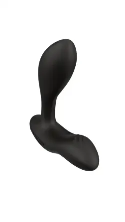 Смарт-вібромасажер простати We-Vibe Vector+ CHARCOAL BLACK, пульт ДК, регульований кут нахилу Львів