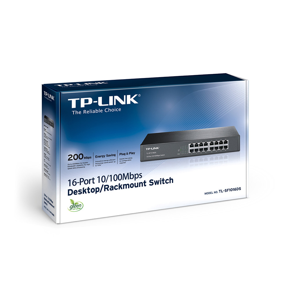 Комутатор TP-Link TL-SF1016DS 16-портовий некерований Київ - фото 3