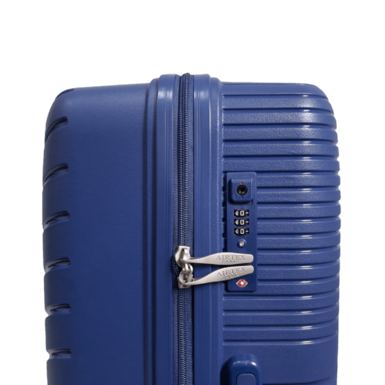 Валіза пластикова AIRTEX 281 середня синя Київ