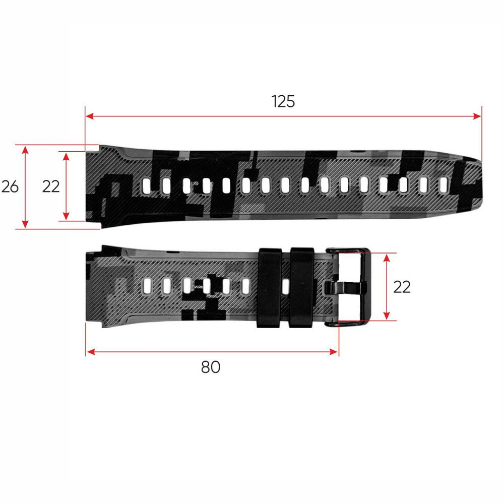 Ремешок для смарт часов Modfit Sniper Camo Grey SBR Киев - изображение 3