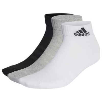Носки Adidas C SPW ANK IC1281 3P білий, чорний, сірий XL (46-48) (4066746302033) Винница - изображение 1