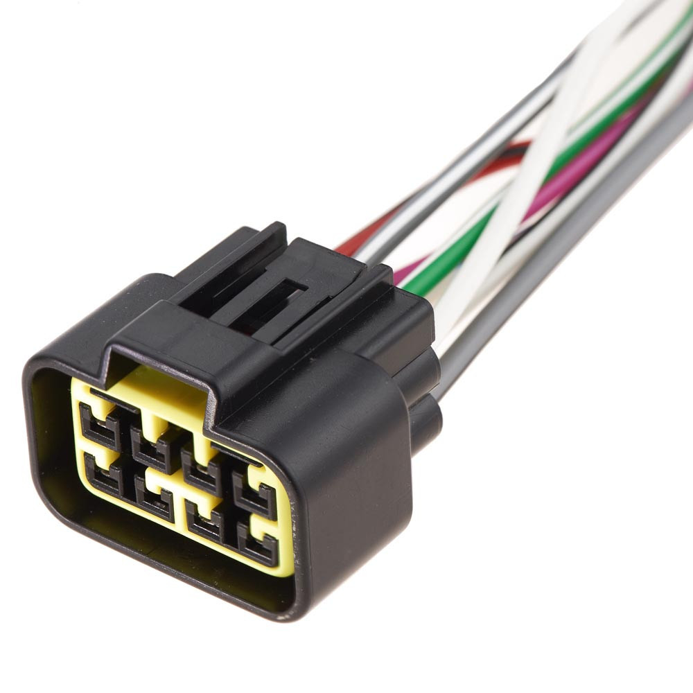 Разьем коннектор с проводом, 8-кон., Мото,  FW-C-8F-B, PA045-08027, 09900-28710-018, 000700000CF, Много марок Киев - изображение 1