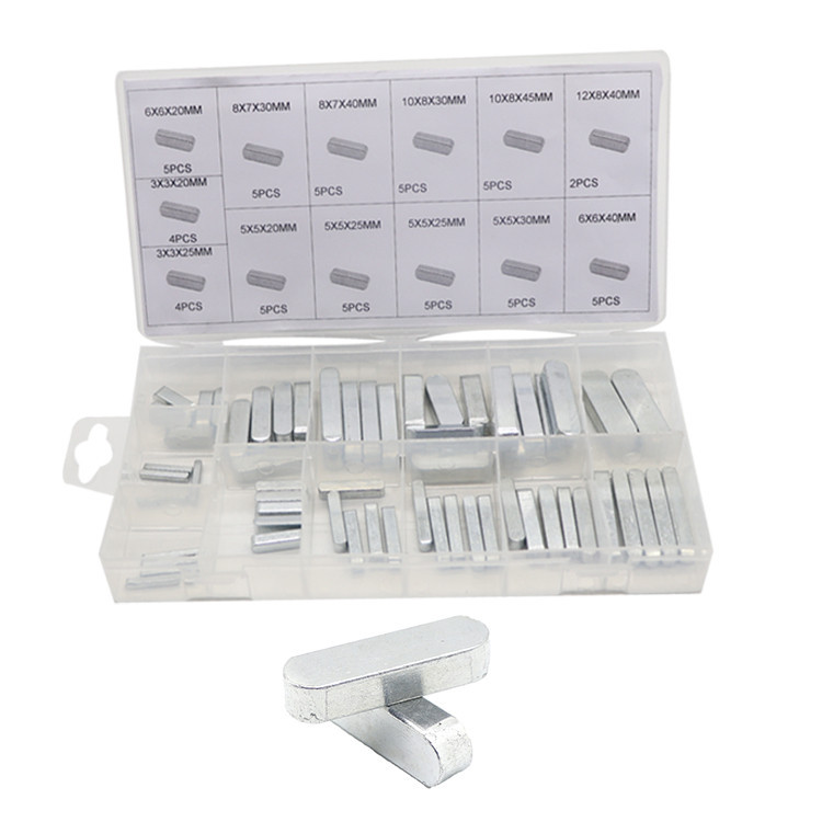 Набір шпонок прямокутних 60 шт. (13 видів шпонок) Мукачево - фото 1