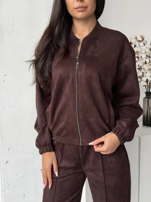 Жіночий костюм із замшу на дайвінгу Одеса - фото 10