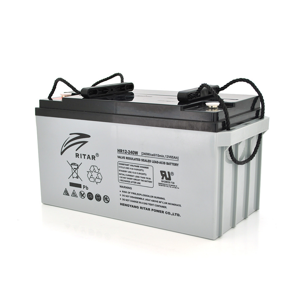 Акумуляторна батарея AGM RITAR HR12240W, Gray Case, 12V 65.0Ah ( 350 х 167 х 182 (182 ) 19.50 kg Q1/48 Киев - изображение 1