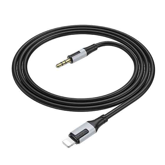 Аудiо-кабель BOROFONE BL19 Creator digital audio conversion cable iP Black (6941991108327) Київ