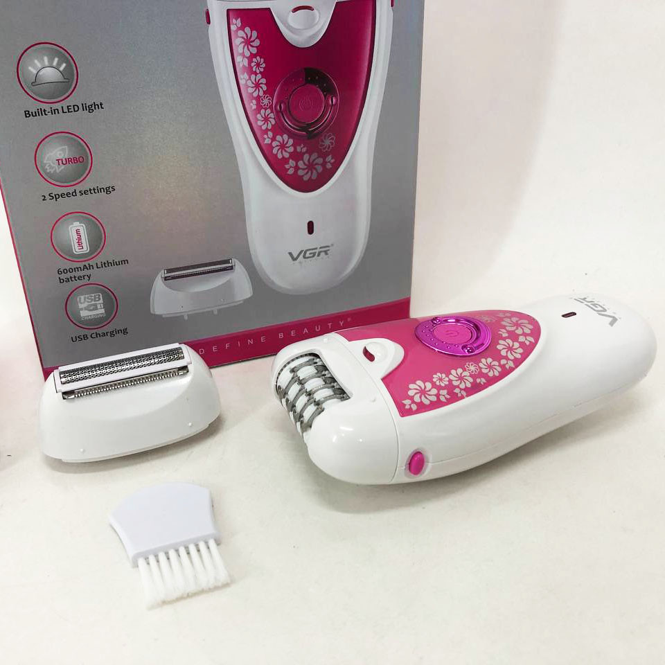 Эпилятор для удаления волос с насадками VGR, Качественный эпилятор женский для любых зон тела YS-82 Львов - изображение 1