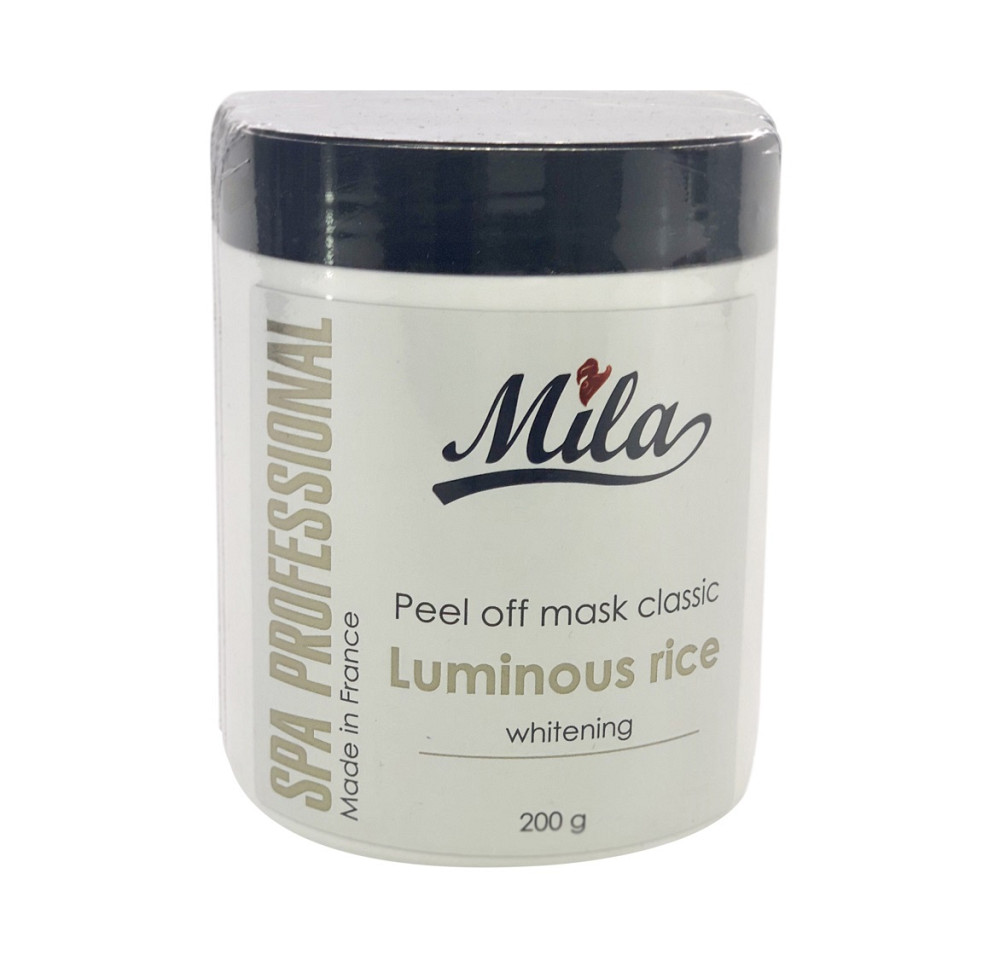 Альгінатна маска проти пігментації Білий рис Peel Off Mask Luminous Rice Mila Perfect 200 г Київ - фото 1