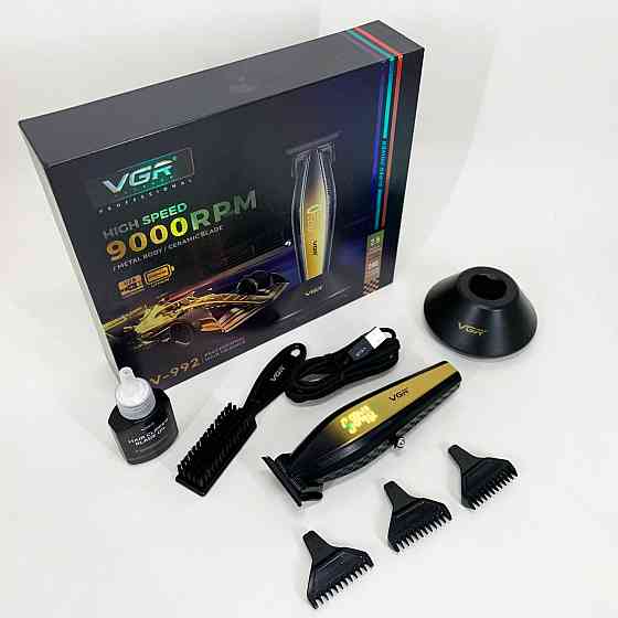 Універсальна машинка для стрижки голови та бороди VGR V-992, Машинка для стрижки волосся міцна RE-23 Івано-Франківськ