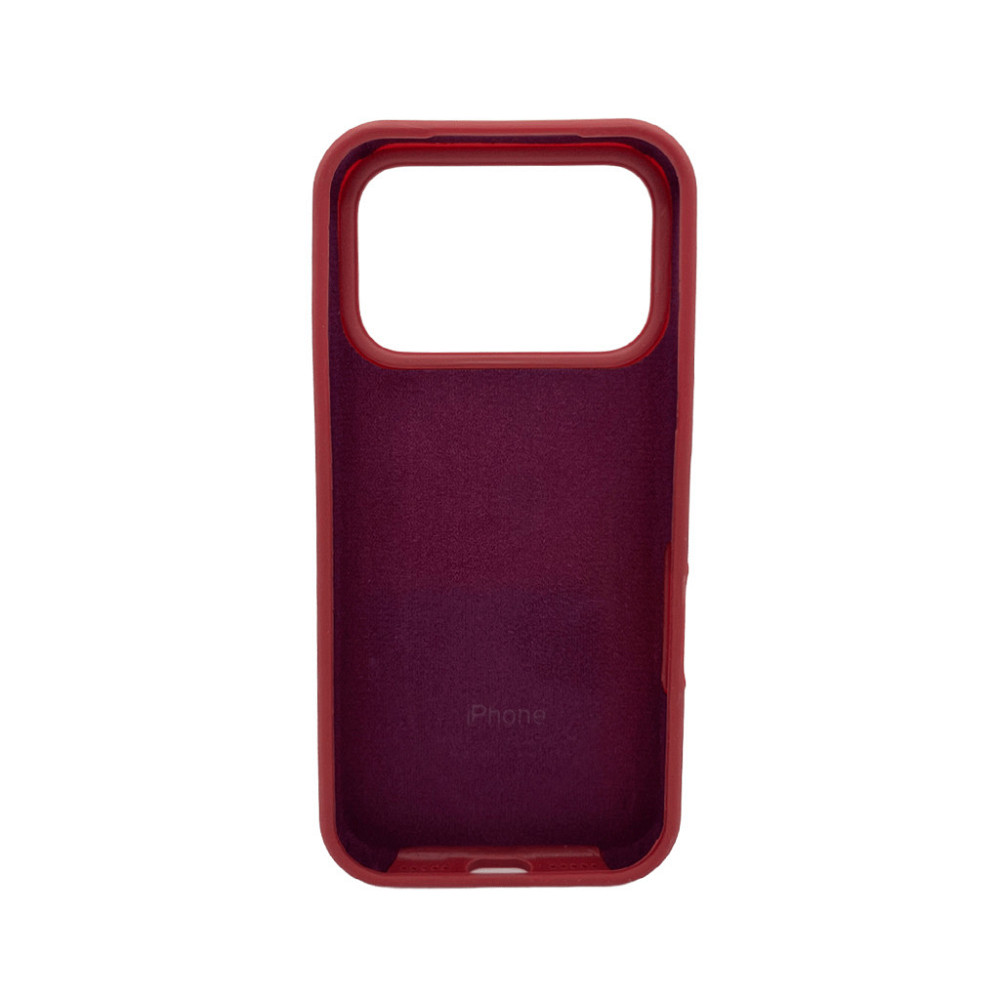 Чохол для смартфона Silicone Full Case AA Open Cam for Apple iPhone 17 Pro Max 47,Plum Киев - изображение 3