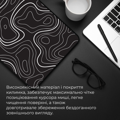 Килимок для мишки GamePro Speed/Control Black (MP145AB) Вінниця - фото 8