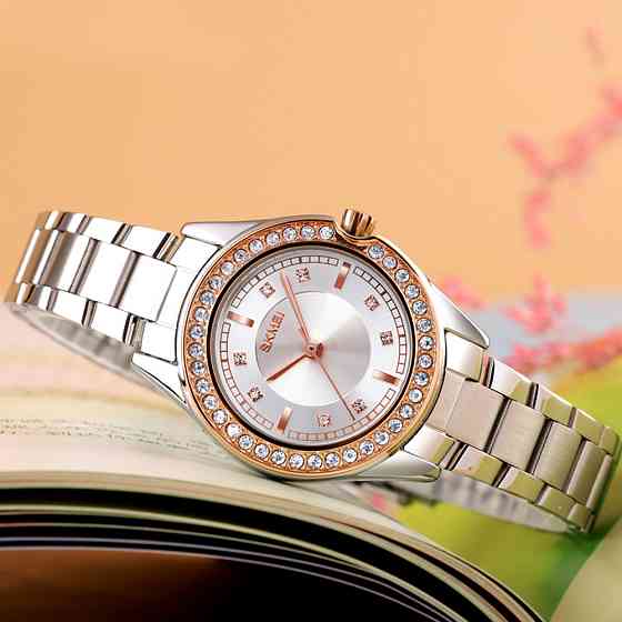 Skmei 1534RGSI Rose Gold-Silver Киев
