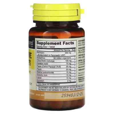 Пробіотики Mason Natural Травні ферменти, Digestive Enzymes, 90 таблеток (MAV-11869) Вінниця