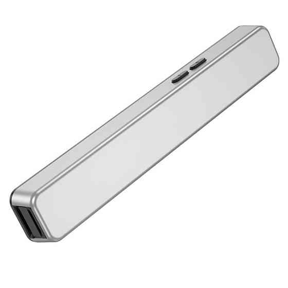 Лазерна указка HOCO GM202 Smart PPT page turning pen Silver Одеса