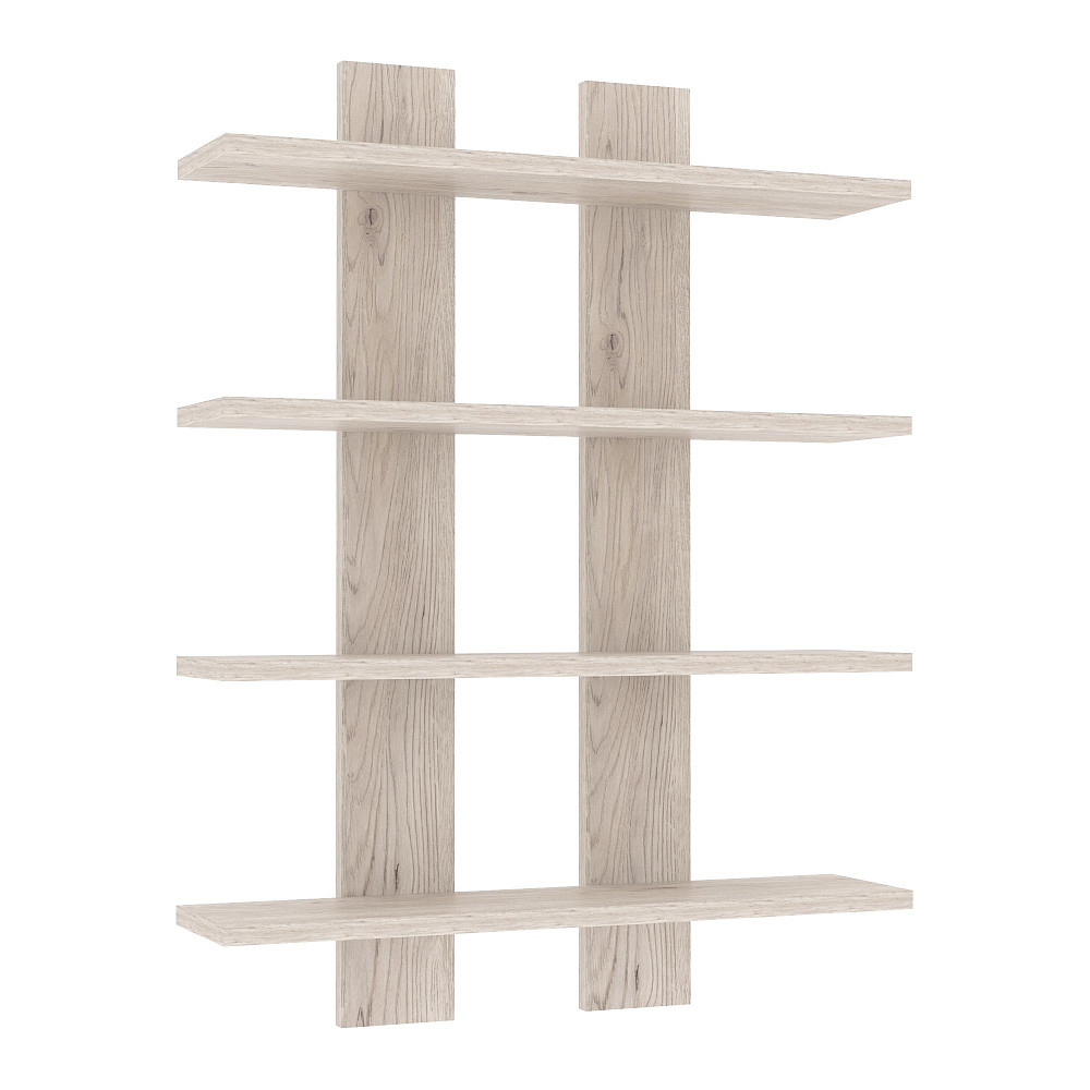 Полиця навісна П-4, Самоа Димчастий, 600/120/800 Львів - фото 1