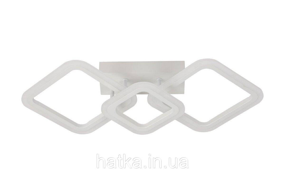 Світлодіодна люстра VALESO G 2929/2+1 58W Білий Київ - фото 2