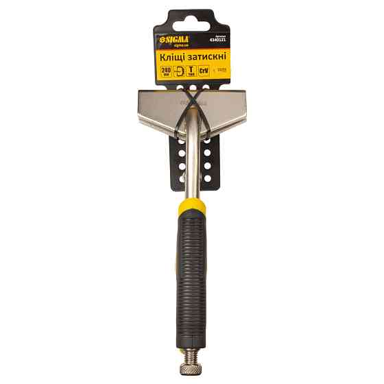 Sigma Клещи зажимные тип "Т" 240мм CrV SIGMA (4340121) Коломия