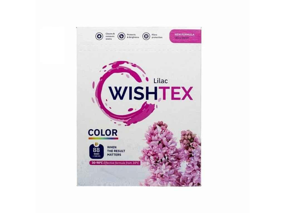 Стиральный порошок 5,4кг руч/автор Color Lilac ТМ WISHTEX Киев - изображение 1