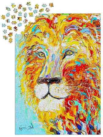 Пазл Різнобарвний лев - Colorful Lion (Enjoy-1416) Киев