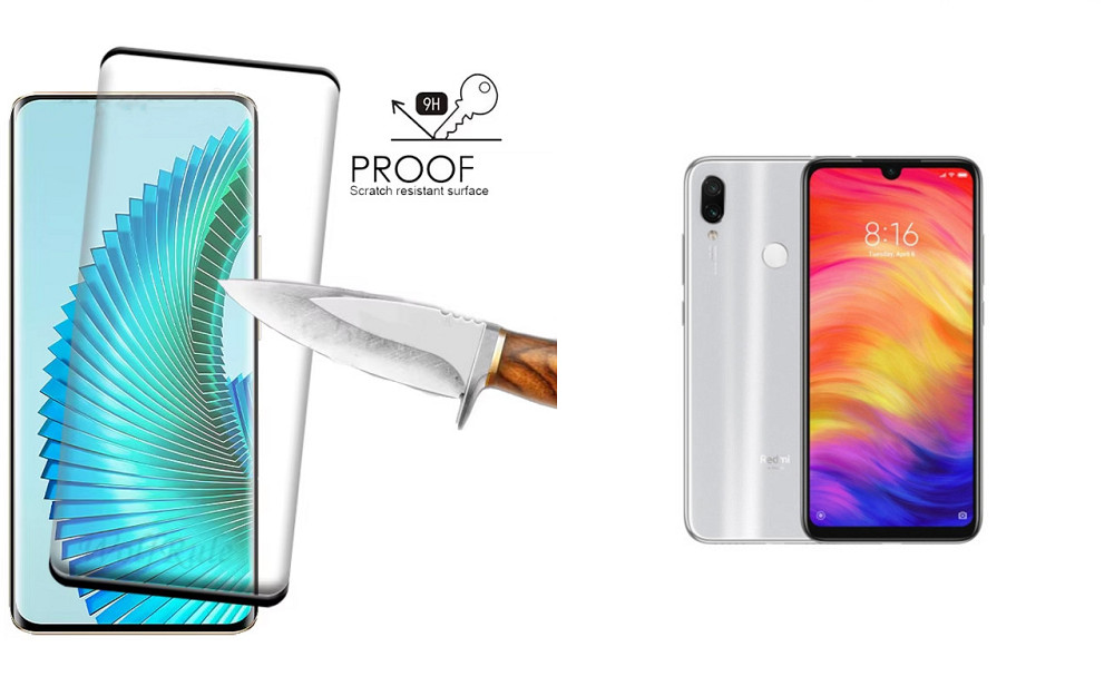 Захисне скло HyperGlass Pro для Xiaomi Redmi Note 7 – максимальна чутливість та захист Київ - фото 1