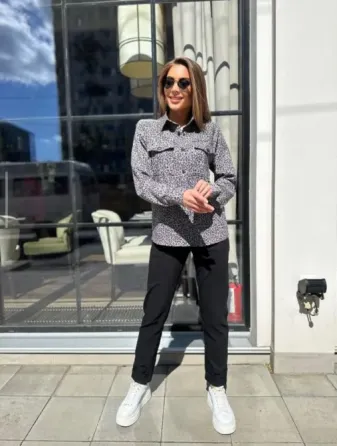 Рубашка на пуговицах Одесса